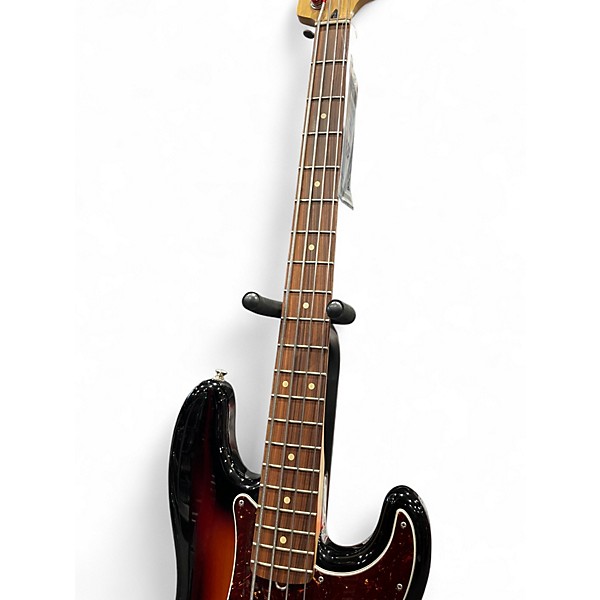 Used Fender Player Precision Bass 3 Tone Sunburst Electric Bass Guitar