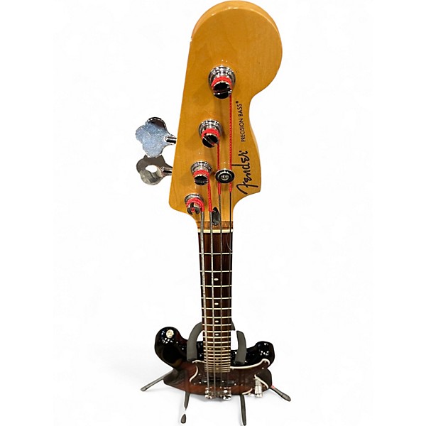 Used Fender Player Precision Bass 3 Tone Sunburst Electric Bass Guitar