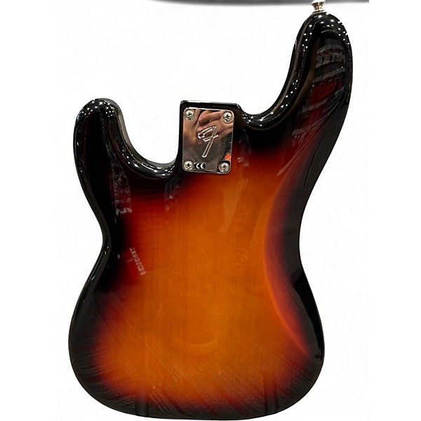 Used Fender Player Precision Bass 3 Tone Sunburst Electric Bass Guitar