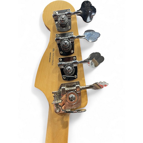 Used Fender Player Precision Bass 3 Tone Sunburst Electric Bass Guitar