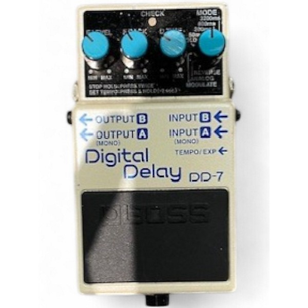 Used BOSS DD7 Digital Delay Effect Pedal