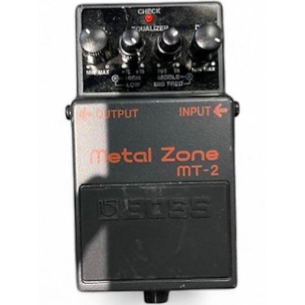 Used BOSS MT2 Metal Zone Distortion Effect Pedal