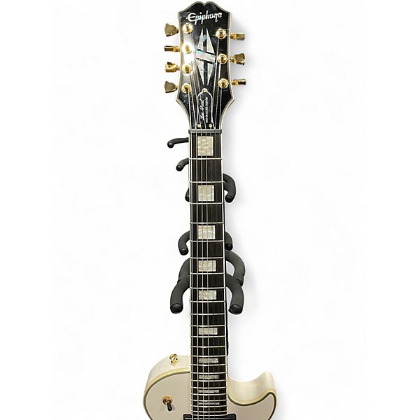 Used Epiphone LES PAUL MKH ORIGINS CUSTOM Alpine White Solid Body Electric Guitar