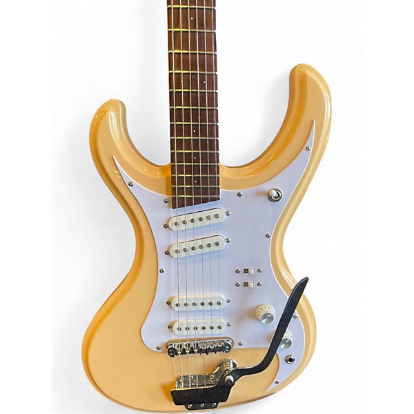 Used Eastwood LG 150T Cream Solid Body Electric Guitar