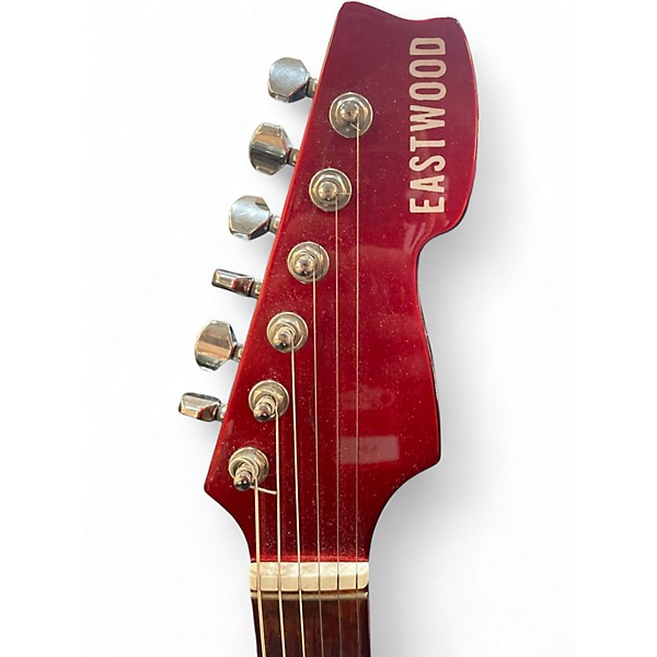 Used Eastwood ICHIBAN K4L Candy Apple Red Metallic Solid Body Electric Guitar