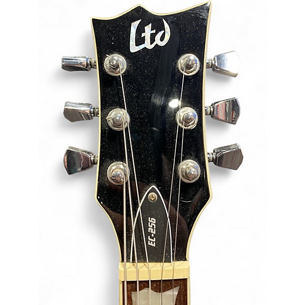 Used ESP EC 256 Trans Purple Solid Body Electric Guitar