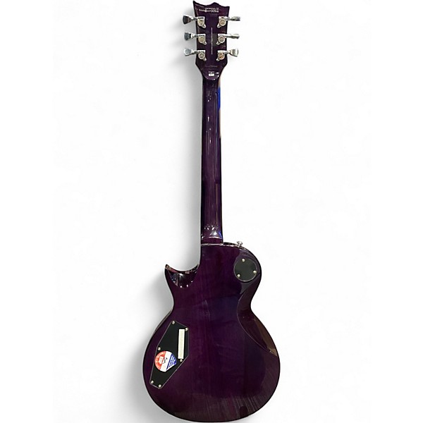 Used ESP EC 256 Trans Purple Solid Body Electric Guitar