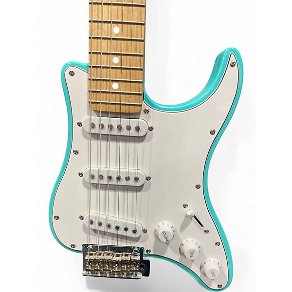 Used Traveler Guitar TRAVELCASTER TEAL Electric Guitar