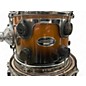 Used PDP by DW 6 Piece PACIFIC LX SERIES 2 Tone Sunburst Drum Kit