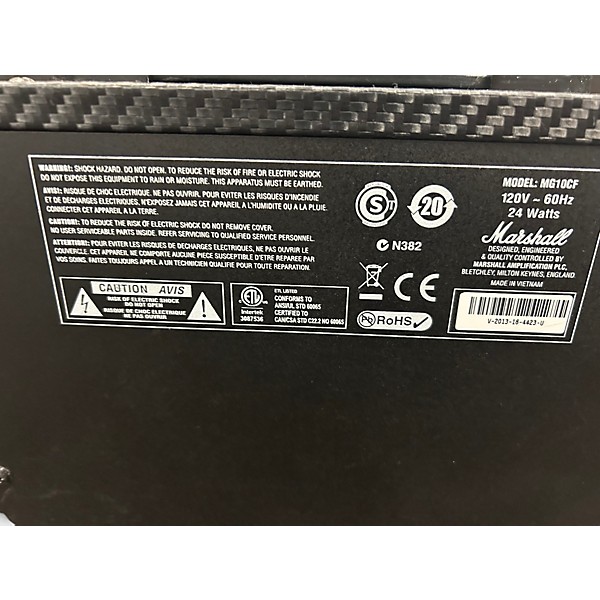 Used Marshall MG10CF Guitar Combo Amp