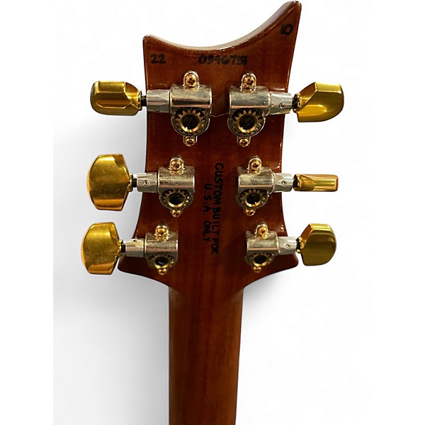 Used PRS Mark Tremonti Wood Library ORANGE TIGER Solid Body Electric Guitar