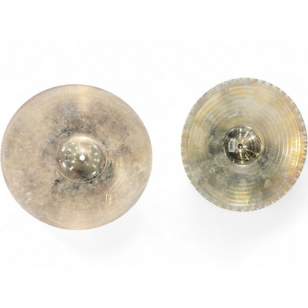Used Zildjian 14in A Custom Mastersound Hi Hat Pair Cymbal