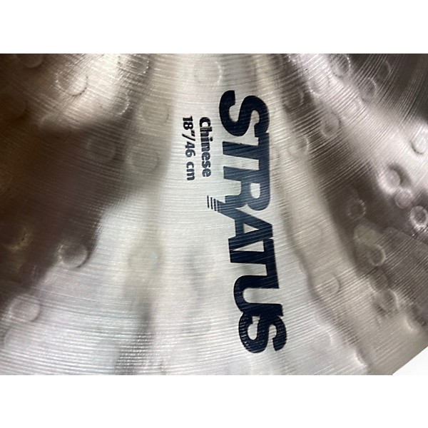 Used SABIAN 18in STRATUS CHINESE Cymbal