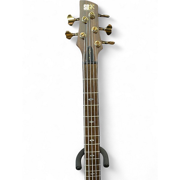 Used Ibanez SR5005 OL WENGE Mahogany Electric Bass Guitar