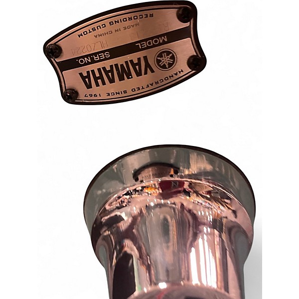 Used Yamaha 4 Piece Recording Custom teal Drum Kit