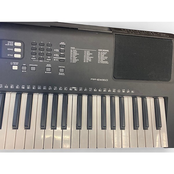Used Yamaha psrew310 76 key Keyboard Workstation