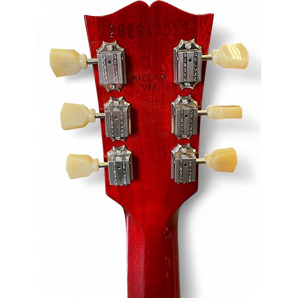 Used Gibson Les Paul Standard 1950S Neck Washed Cherry Sunburst Solid Body Electric Guitar