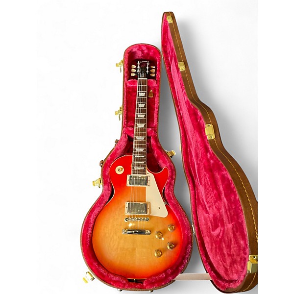 Used Gibson Les Paul Standard 1950S Neck Washed Cherry Sunburst Solid Body Electric Guitar