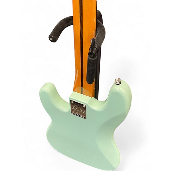 Used Squier Classic Vibe 1970S Precision Bass Surf Green Electric Bass Guitar