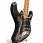 Used Fender FSR Standard Stratocaster Black Paisley Solid Body Electric Guitar
