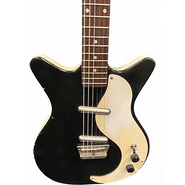 Used Danelectro Devine 59 Black Solid Body Electric Guitar