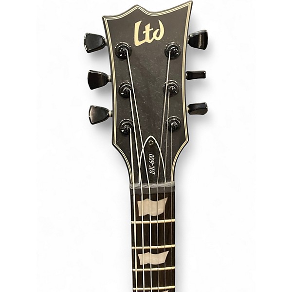 Used ESP LTD Bill Kelliher BK600 MILITARY GREEN BURST Solid Body Electric Guitar