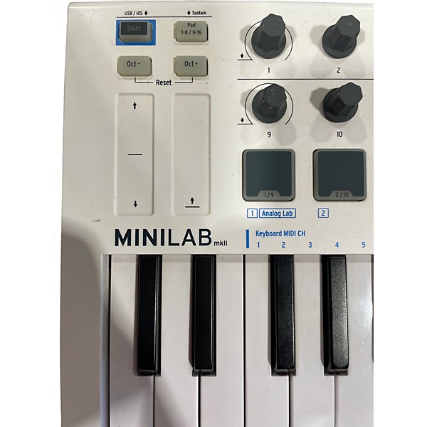Used Arturia Minilab MKII MIDI Controller
