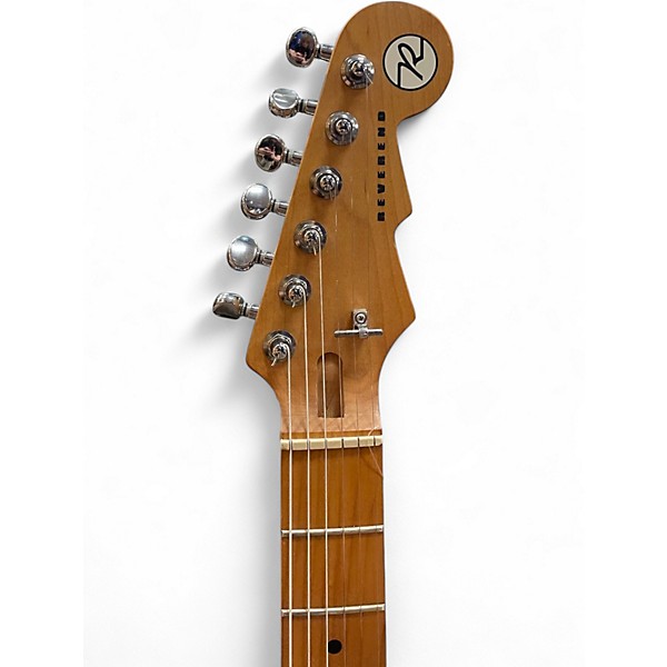Used Reverend JET STREAM HB COBALT Solid Body Electric Guitar