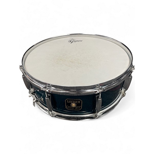 Used Gretsch Drums 5 Piece Catalina Birch Carribean Blue Drum Kit