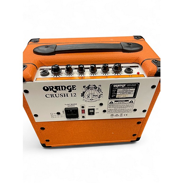 Used Orange Amplifiers Crush 12 Guitar Combo Amp