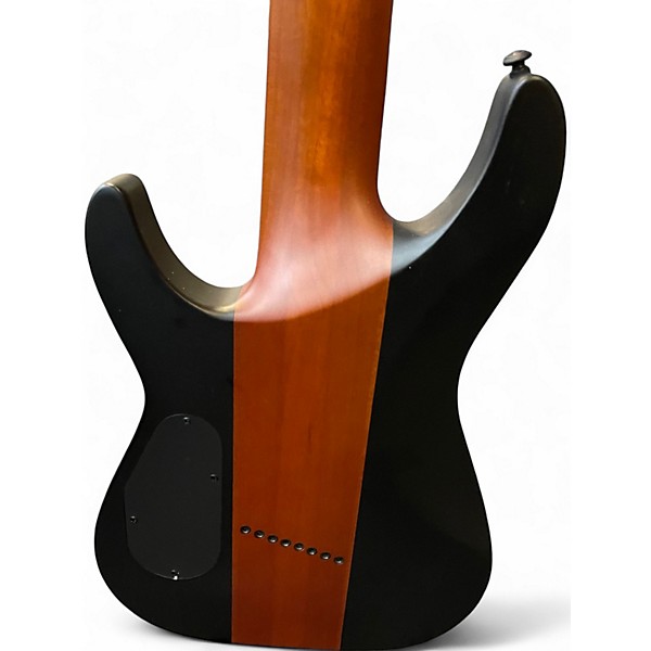 Used Schecter Guitar Research Rob scallon Signature C-8 Black Solid Body Electric Guitar