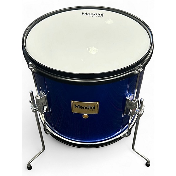 Used Cecilio 5 Piece MENDINI BLUE SPARKLE Drum Kit
