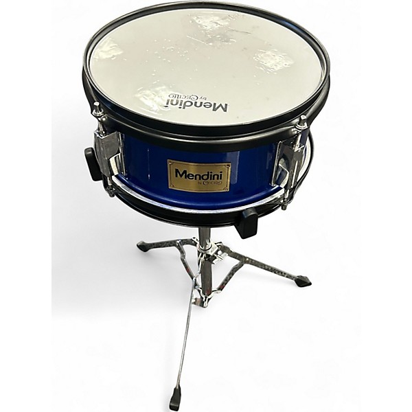 Used Cecilio 5 Piece MENDINI BLUE SPARKLE Drum Kit