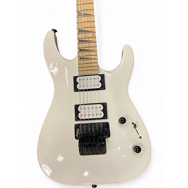 Used Jackson JS32 Dinky Polar White Solid Body Electric Guitar