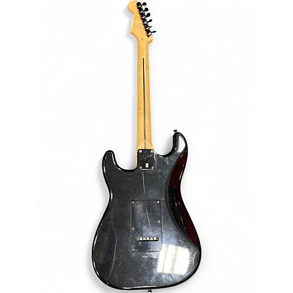 Used Squier FSR Bullet Stratocaster Black Solid Body Electric Guitar