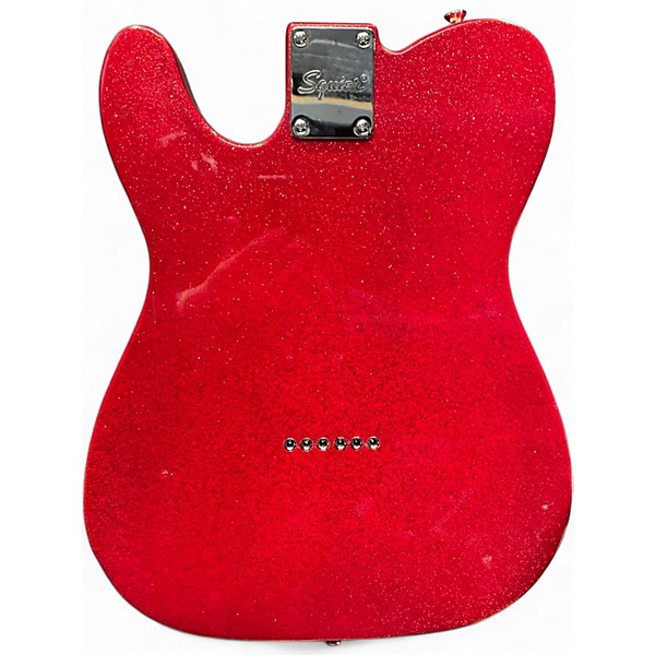Used 2020 Squier FSR Bullet Telecaster Red Sparkle Solid Body Electric Guitar