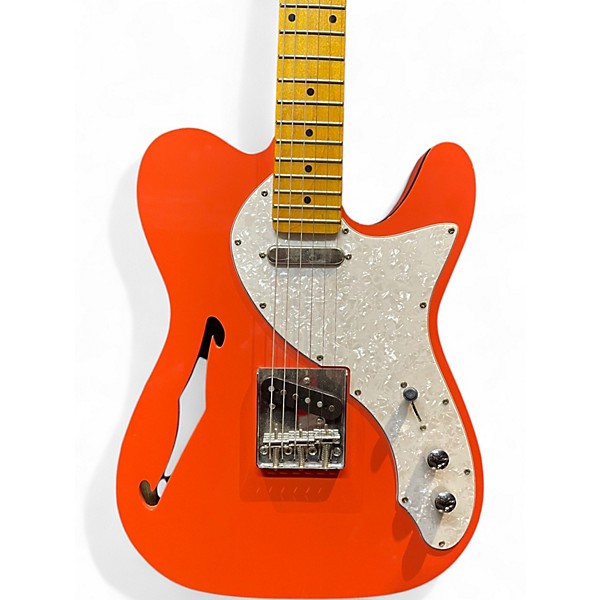 Used Firefly Pure Series Thinline Coral Hollow Body Electric Guitar