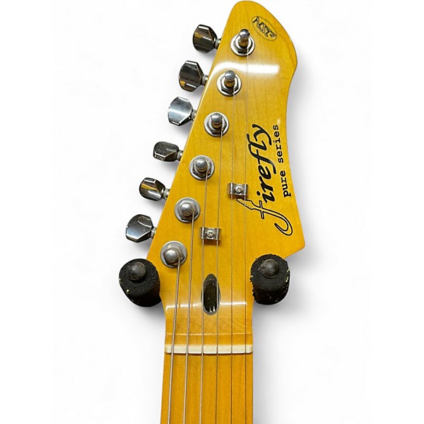 Used Firefly Pure Series Thinline Coral Hollow Body Electric Guitar