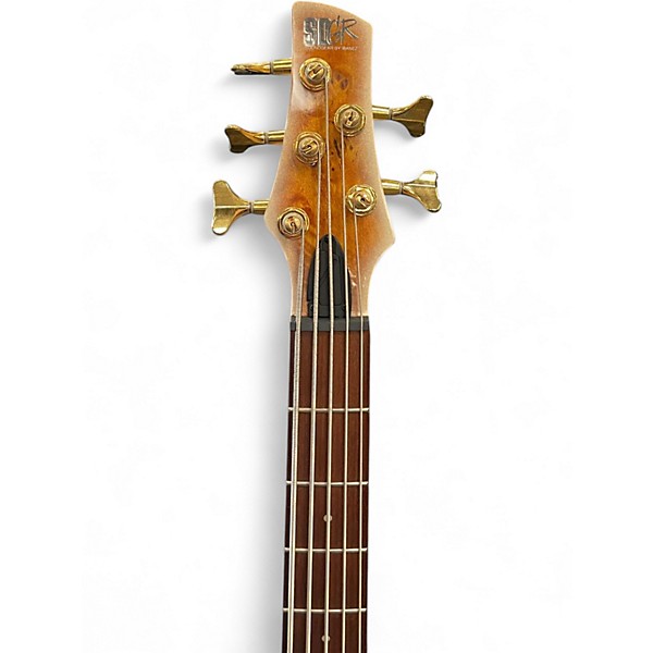 Used Ibanez SR405 5 String Mars Gold  Electric Bass Guitar