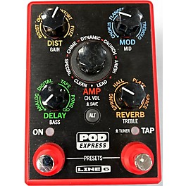 Used Line 6 Pocket Pod Express Amp Modeler Effect Processor