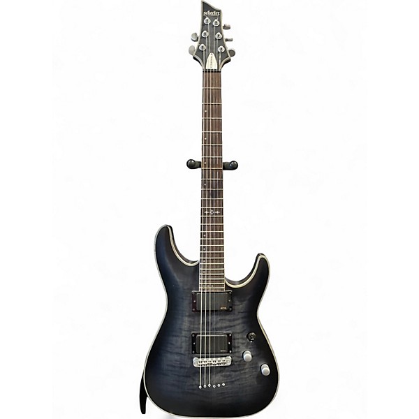 Used Schecter Guitar Research C1 Platinum Charcoal Solid Body Electric Guitar