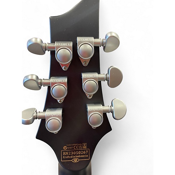 Used Schecter Guitar Research C1 Platinum Charcoal Solid Body Electric Guitar