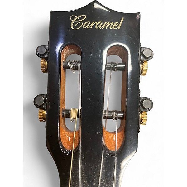 Used Caramel TEG91 BLACK EBONY TIGER EYE Ukulele