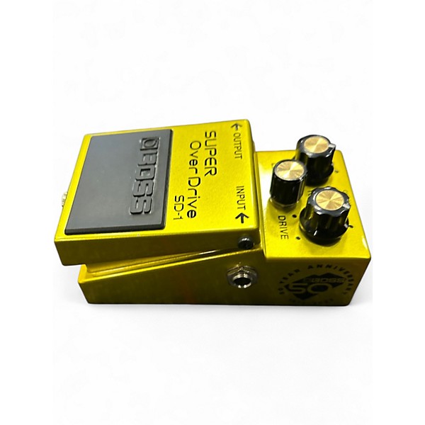 Used BOSS SD1 50TH ANNIVERSARY Effect Pedal