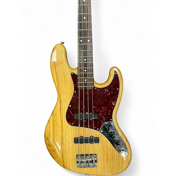 Used Fender Standard Jazz Bass Natural Electric Bass Guitar