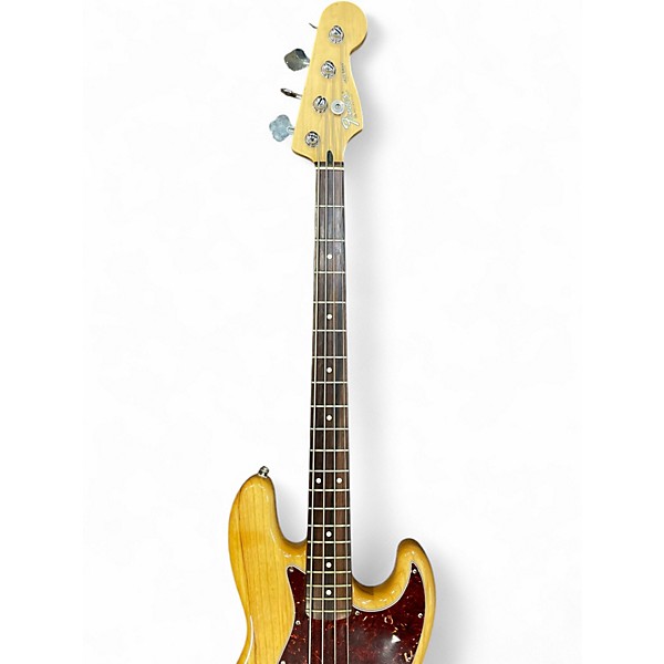 Used Fender Standard Jazz Bass Natural Electric Bass Guitar