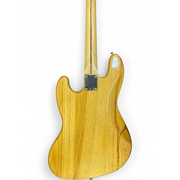 Used Fender Standard Jazz Bass Natural Electric Bass Guitar