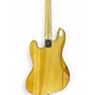 Used Fender Standard Jazz Bass Natural Electric Bass Guitar