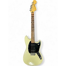 Used Fender Mustang P90 Olympic White Solid Body Electric Guitar