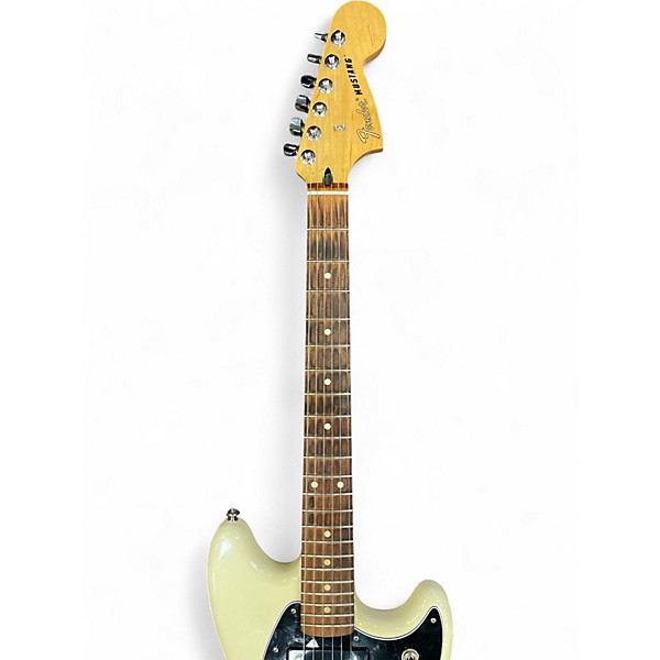Used Fender Mustang P90 Olympic White Solid Body Electric Guitar